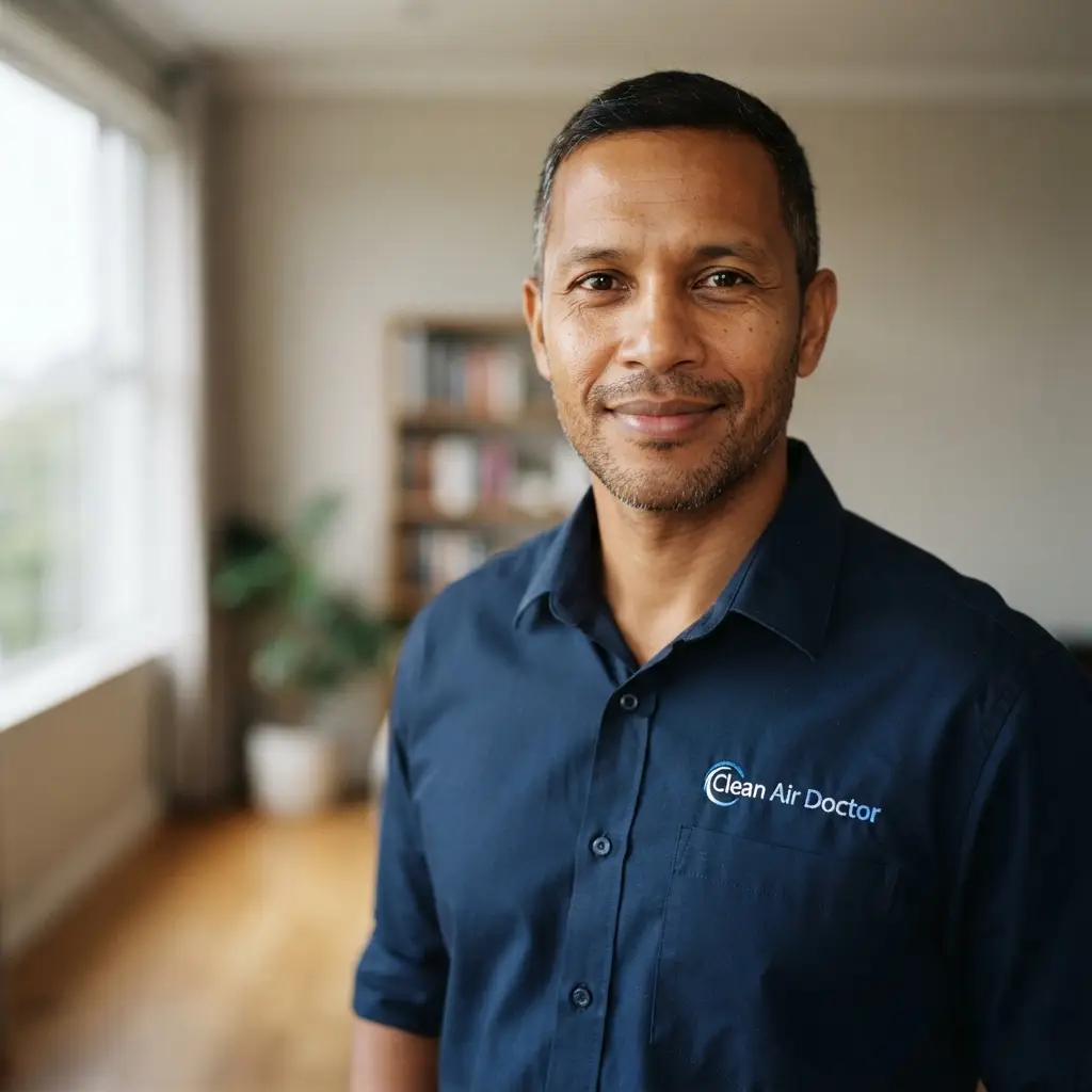 Clean Air Doctor specialist headshot — professional, trustworthy portrait.